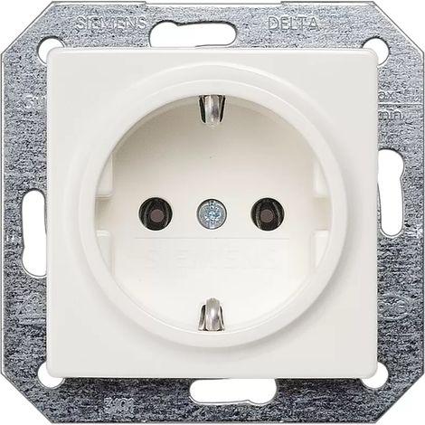 Siemens DELTA I-SYSTEM SCHUKO-STECKD. (5UB1511-0KK) (1/2)