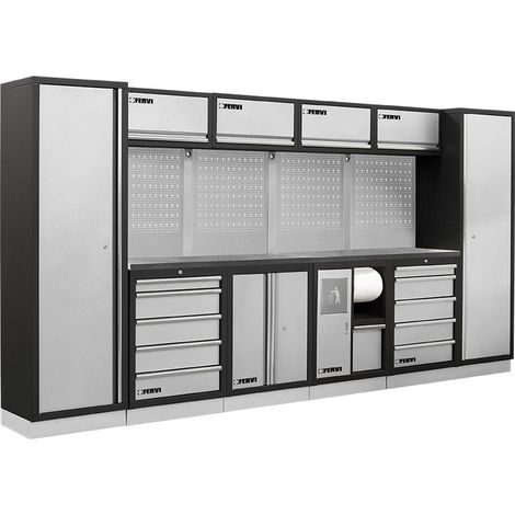 Muebles modulares muebles de taller bancos armarios cajoneras Fervi A008B