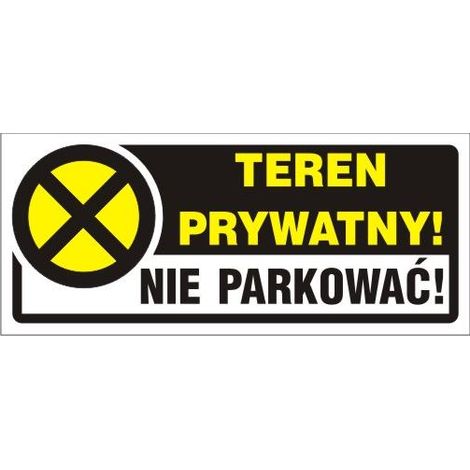 Adesivo 2310CM Proprietà privata DIVIETO DI SOSTA - TAB TBI-15N