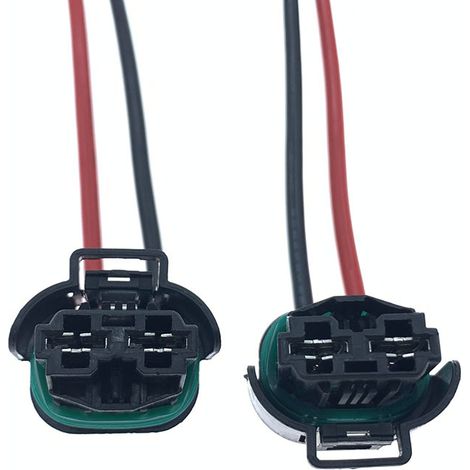Connecteur de faisceau de câblage du moteur de ventilateur électrique compatible avec les Peugeot 307, Citroën C4, 308, Citroën C5, 301, Elysée et 408 — JB1807-2P