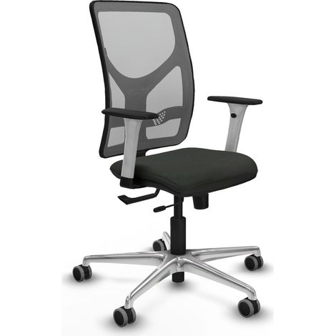 Sedia da ufficio piqueras y crespo La Motilla bianco imbottito comodo (1/2)