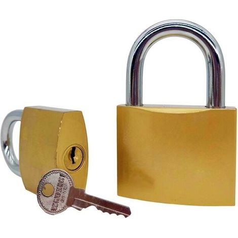 Cadenas à clé 2pcs, petit cadenas 50mm avec clé, casier lourd, mini cadenas portable pour bagages, casier, serrure à vélo, porte et fenêtre