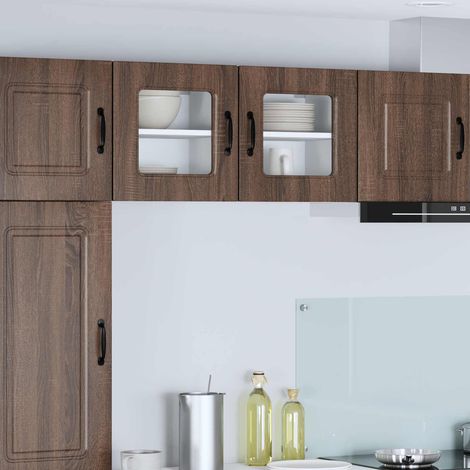 Küchenschrank Kalmar 2 pcs Braun Eichen-Optik 40 x 31 x 40 cm