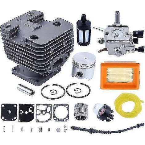 Kit cylindre-piston-carburateur 35 mm pour Stihl FS120 FS200 FS250-SY (1/4)