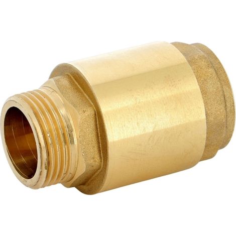Clapet double guidage laiton ACS à disque POM Mâle/Femelle - Série 317 26x34
