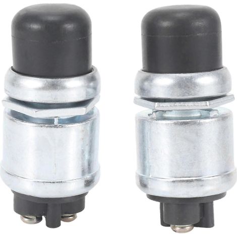 Interrupteur à bouton-poussoir étanche 50 A 12 V pour voiture, bateau, klaxon, moteur, interrupteur momentané robuste (1/5)