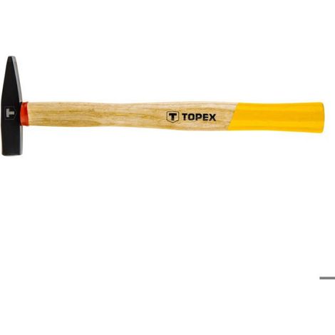 Marteau De Serrurier - 100 G - Manche En Bois - Pour Travaux De Montage Et Construction - 1 Pièce
