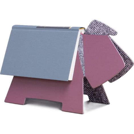隆Qu茅date Libro para perros Descanso Morado