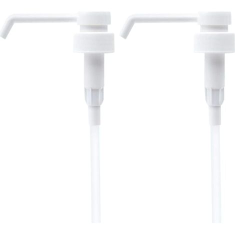 2 Pcs Pompe de Rechange Tête, Tête de Pompe de Remplacement, Tête de Rechange Distributeur Savon Liquide, Pompe de Rechange pour Distributeur de Savon, pour Salle de Bain, Cuisine, Liquide Bouteille (1/4)