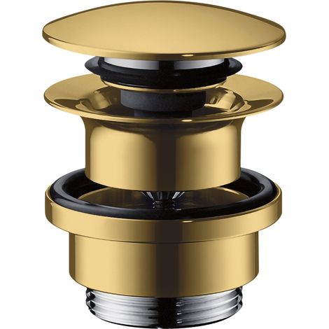 Válvula de desagüe AXOR de hansgrohe, con orificio de rebose,