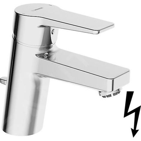 HANSA HANSATWIST Mitigeur de lavabo, basse pression, avec vidage, (1/3)