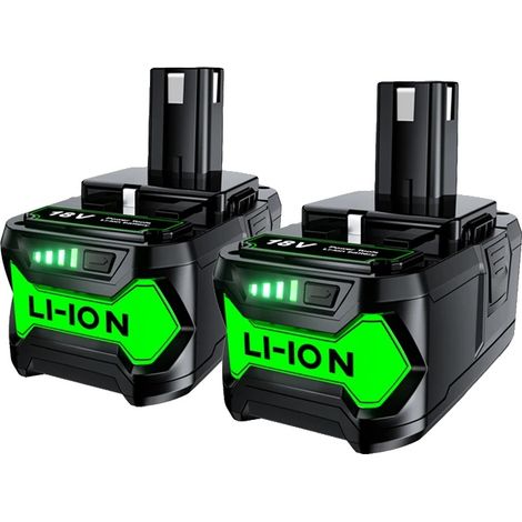Batterie, 18V Li-ion, capacité de 5000mAh, 2picec (1/2)