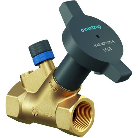 OVENTROP Strangabsperrventil HydroControl A PN 25, DN 32, Innengewinde, Kvs: 24.8, 1067530