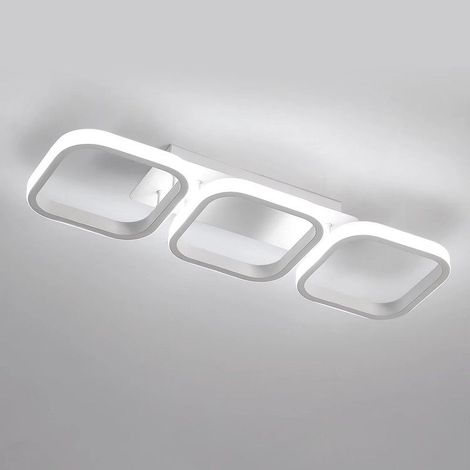 30W LED ceiling light – 6000K cool light – 53×16 cm – for living room and bedroom (1/5)