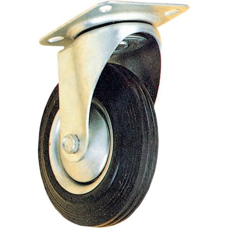 Ruota Industriale Ø 125 mm Piastra Girevole Export China Qingdao