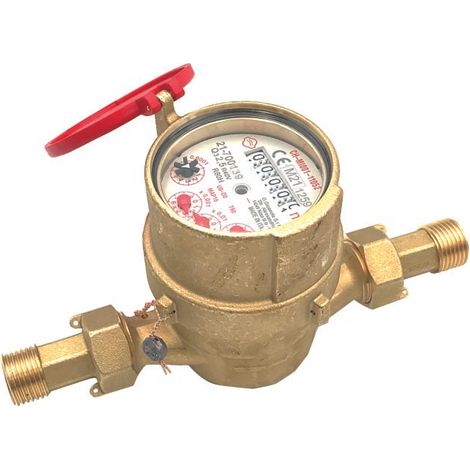 Contatore acqua calda quadrante asciutto 1"
