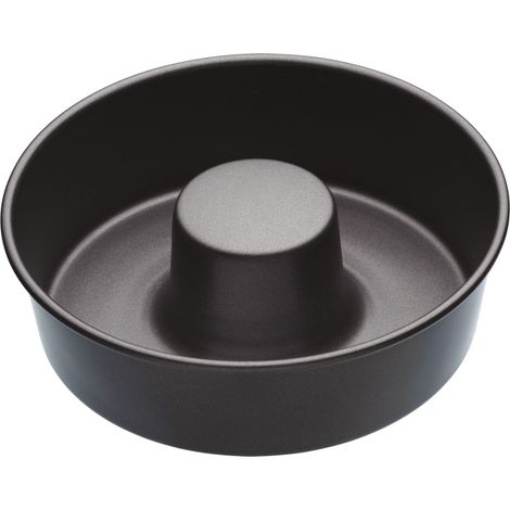 Molde MasterClass con revestimiento antiadherente PTFE, PFOA y sin BPA, resistente molde de acero al carbono de 1 mm de grosor, 20 cm (8") para tartas y postres, resistente al óxido, doble capa final