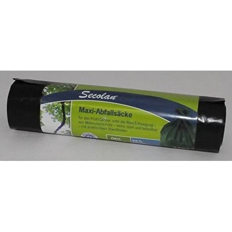 Secolan Sacchetti Pattumiera Maxi 240 Litri Verde-Nero 1x5