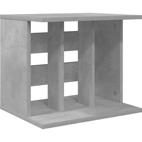 Vinyl Record Storage Concrete Grey 42 x 33 x 36 cm vidaXL (1/5)