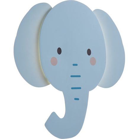 QAZQA Lampada da parete per bambini blu con LED dimmerabile a 3