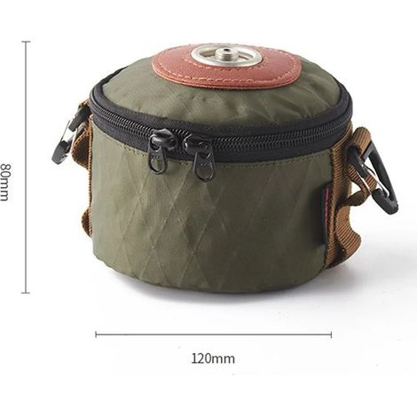 Étui pour bouteille de gaz de camping, housse de protection pour cartouche de gaz de barbecue, sac de protection pour bouteille de gaz de pique-nique, équipement de camping extérieur, réchauds de cuis (1/5)