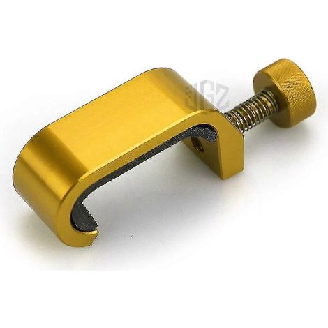 Verstellbarer Gepäckträger mit CNC-gefräster Haken- und Häkelverstärkung für Vespa GTS 250, 300, Sprint, Primavera 150, LXV, LX 50 und S125 – Gold