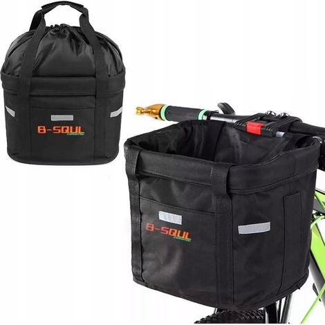 Fahrradkorb für Lenker, faltbarer Picknickkorb, wasserdichte Tasche (1/5)