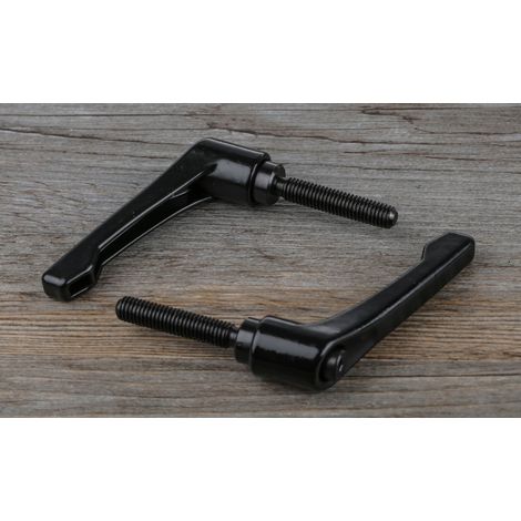 Levier de serrage RS PRO, , filetage M8, Mâle L. 40mm ( Prix pour Paquet de 2 )