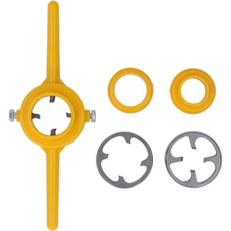 Kit filetage tube 6 pièces 1 NPT acier allié, pour plomberie (1/5)