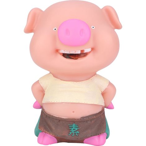 Tirelire Cochon PVC Design Mignon Grande Capacité Résistante Décoration Bureau Chambre S (1/4)