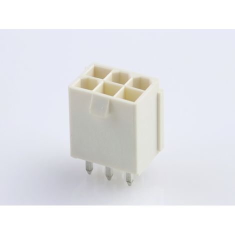 Molex Barrette femelle encastrable (standard) Nbr total de pôles 6 Pas: 4.20 mm 874270642 1 pc(s) Bu