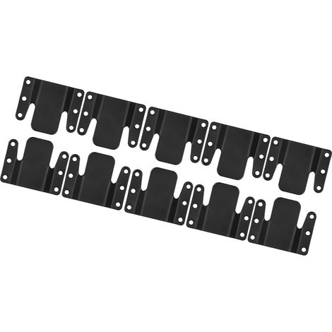 10 pièces connecteurs de canapé modulable, clips universels pour canapé d'angle, fixation facile pour canapés, supports robustes pour meubles avec vis (1/5)