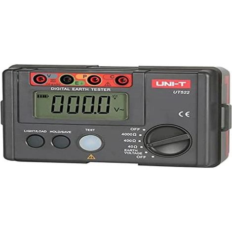 UNI-T UT522 SÉRIE UT520 TESTEUR DE TERRE NUMÉRIQUE, 0O-4000O