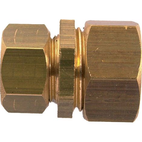 RACOR BICONO DOBLE EN GAL TUERCA 12X17 10 - 12 - GARIS - D28501B (1/3)