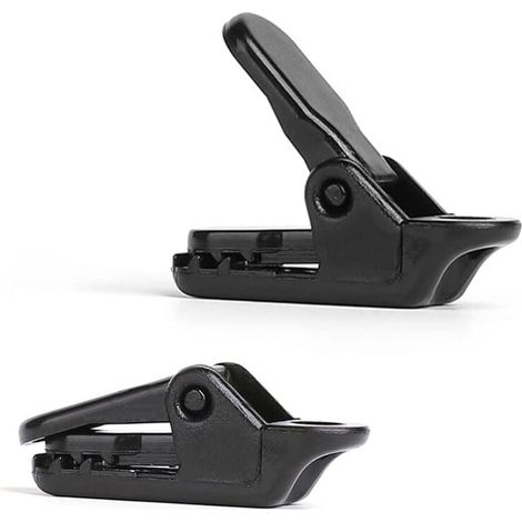 30 Stück Zelt-Clips, Planen-Clips, kleine Clip-Typ-Planen-Stützklammern, winddichte Markisen-Clips, Camping-Markisen-Clips, Kunststoff-Krokodilklemmen für den Außenbereich