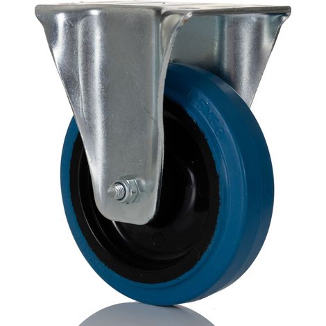 Roulettes industrielles Fixe RS PRO, Diam 125mm, 230kg ( Prix pour 1 )