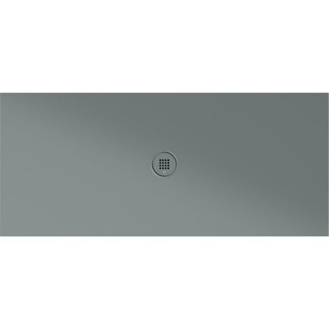 Receveur de douche rectangulaire en céramique 160x70x2cm, agave mat