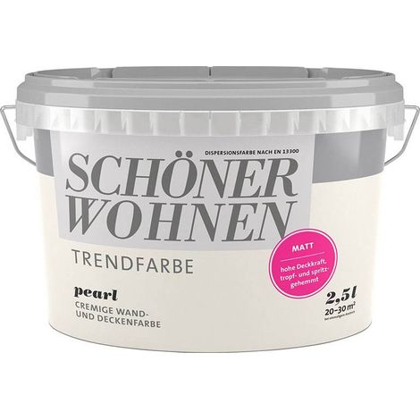 SW Trend Wandfarbe matt 2,5L pearl 9530