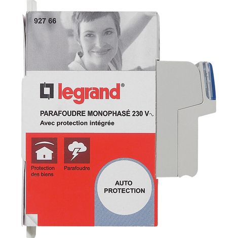 Descargador modular de sobretensiones para protección del hogar LEGRAND