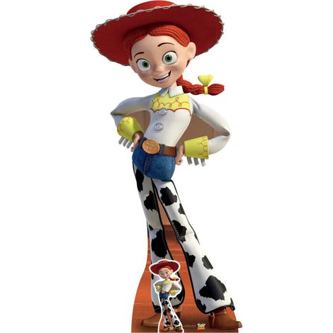 Figurine en carton Toy Story - Jessie Hauteur 140 CM