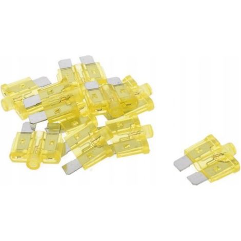 Fusible de lámina para coche con LED 12V 20A (1/2)
