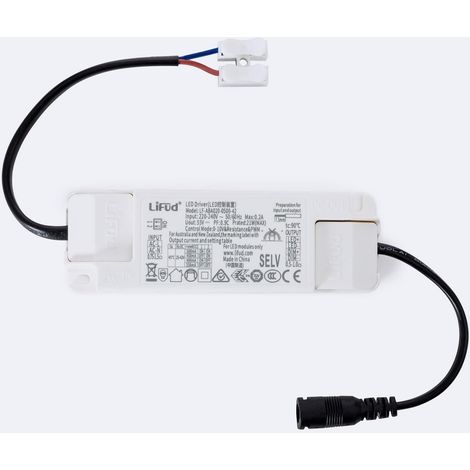 Driver LIFUD Regulable 1-10V 220-240V No Flicker Salida 25-42V 350-500mA 15-20W LF-ABA020-0500-42 20 W