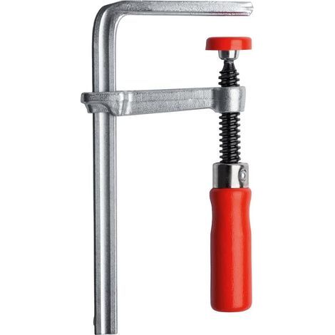 Serre-joint à poignée en bois 160 x 60 mm, adapté à l'établi MFT et au système de rails (1/5)