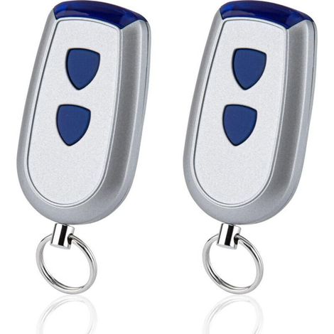 Lot de 2 télécommande 433MHz Compatible avec Normstahl Crawford EA433 2KS, EA433 4KS, T433-4, RCU 433-2, RCU 433-4, EA433 2KM Micro (1/4)