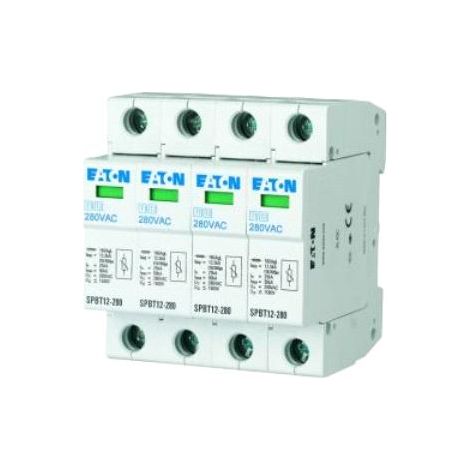 Pararrayos Eaton spb-12/280/4 12 5 kA 4 polos montaje riel