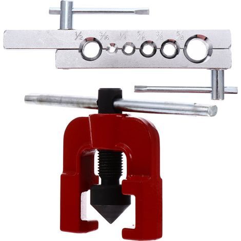 Convient aux outils d'évasement robustes, aux outils d'évasement de tuyaux avec cônes excentriques à 45 degrés. (1/2)