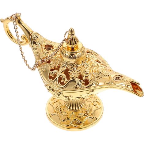Dekorative Lampe Retro Design Gold Zink Legierung und Foto