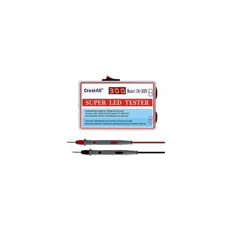 CA-300V Tragbarer LED-Lampenperlen-Lichtleisten-TV-Hintergrundbeleuchtungstester, LED-Streifenperlen-Lampenpanel-Testgerät, Kapazitäts-, Dioden- und Spannungstest mit Schalter (1/5)