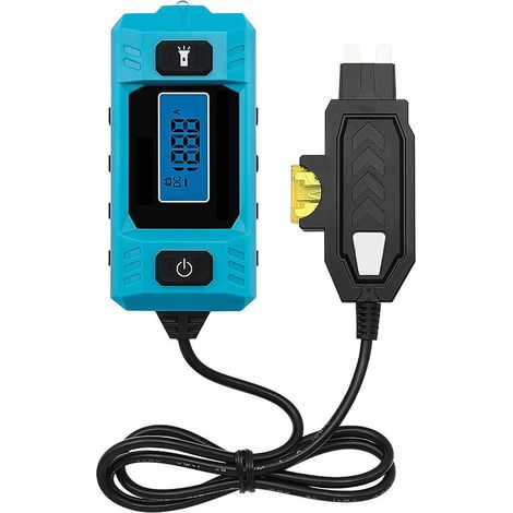 Testeur de défauts de circuit de voiture - Testeur de haute précision pour relais 20 A 48 V - Avec feu avant intégré - Écran LCD rétroéclairé - Appareil de diagnostic universel pour voiture - Compact (1/4)
