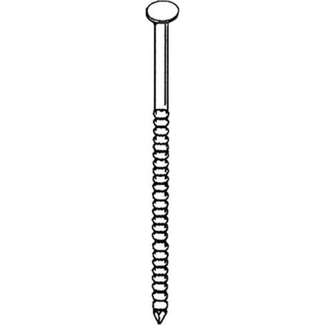 4 200 Pointes Annelées Inox A2 Tête Bombée 16° (Coil) - 2.5x64 mm - D-Work (1/2)